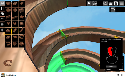 Marble Run Game - Build your own 3D marble track with creativity! :: Design and build amazing 3D marble tracks in this fun and engaging offline game!