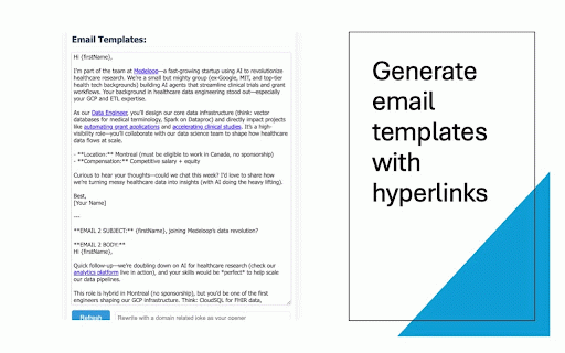 Sorcify :: Paste any job. Instantly generate LinkedIn searches, outreach, candidate scores, and interview analysis—all in one extension.