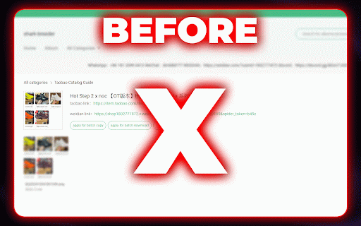 CNfans Warm Reminder Remover by RepGalaxy :: Plugin To Remove Warm Risk Reminder Popup + Yupoo Quick Buy On All Agents. CloneSoles Extension