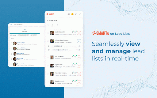 SMARTe Prospector :: Find mobile numbers and business emails while researching prospects anywhere on the web.