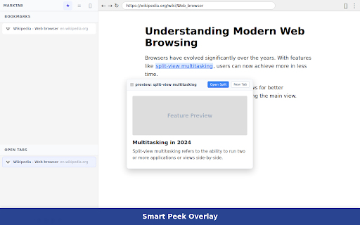 PageDocker :: Open links in a side panel without leaving your current tab. Perfect for research and multitasking.