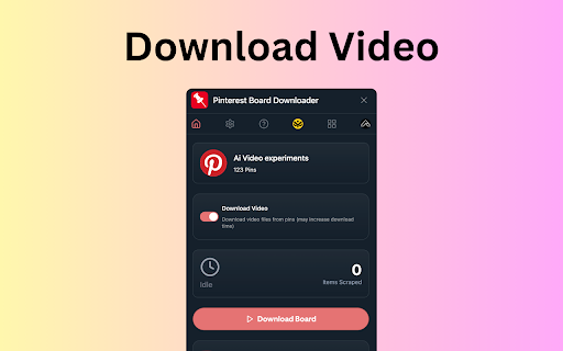 Pinterest Board Bulk Downloader :: Pinterest Board Bulk Downloader - Download full Pinterest boards, save pins, images, and photos instantly with one click