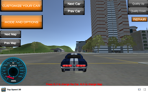 Top Speed 3D Game - Customize your dream car with endless options! :: Dominate the streets in Top Speed 3D, a thrilling offline drag racing game with extensive customization!