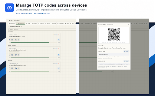 Adel Dev Tools :: Chrome developer tools for storage, cookies, APIs, CORS, Pixel Perfect, tabs, TOTP, location testing, JWTs and backups.
