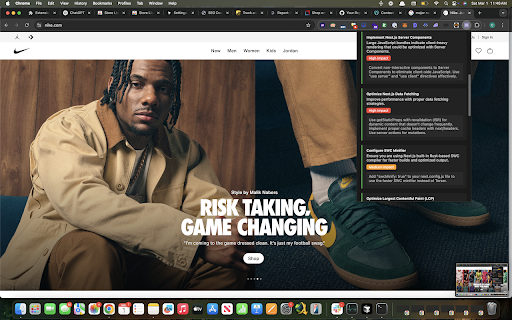 Next.js Performance Analyzer :: Analyze Next.js websites for performance metrics and marketing burden