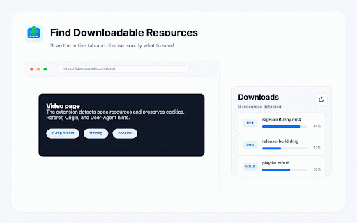 Fast Native Download Manager :: Intercept downloads and send links to Fast Native Download Manager from Chrome.