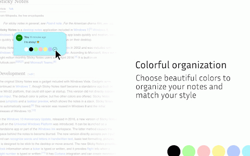 Sticky Notes for Any Website – Annotate, Remind & Organize :: Turn any website into your personal notebook: leave, customize & sync sticky notes right on web pages. Free Chrome extension.
