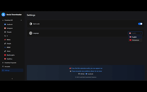 Social Bulk Downloader :: Download images and videos from social media platforms