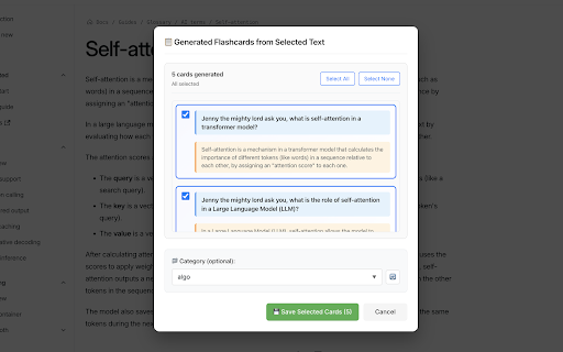 AI FlashMob :: Generate AI-powered flashcards from any web content. Study smarter with intelligent content extraction and spaced repetition.