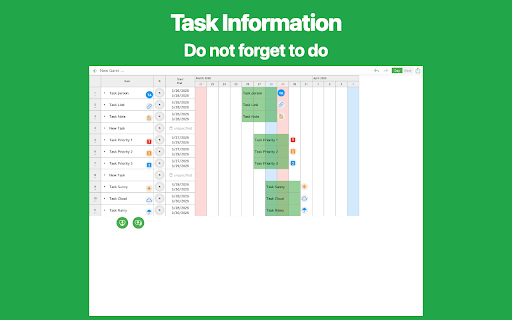 iGanttChart: Gantt Chart App :: Simple Gantt Chart Application