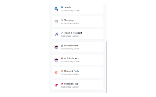 Context - Smart Tab Manager :: AI-powered tab organization that understands your workflow. Automatically groups tabs by context and saves memory.