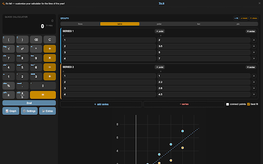 TheQuickCalculator :: A lightweight popup calculator with add, subtract, multiply, divide, and more.
