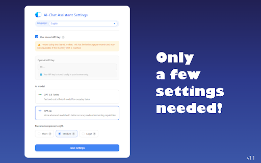 AI-Chat Assistant :: An extension that provides an AI chat for the current website