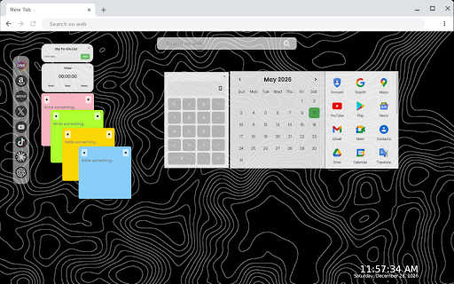 Topo Screensaver Live Wallpaper :: Topo Screensaver Live Wallpaper - Live HD video wallpaper for your Chrome new tab.