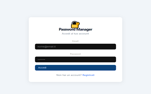 Andre Vault - Password Manager :: Salva e autocompila le tue password in modo sicuro.