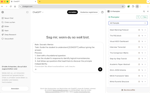 GPT-Prompter :: GPT-Prompter - Prompt Library for AI Chatbots