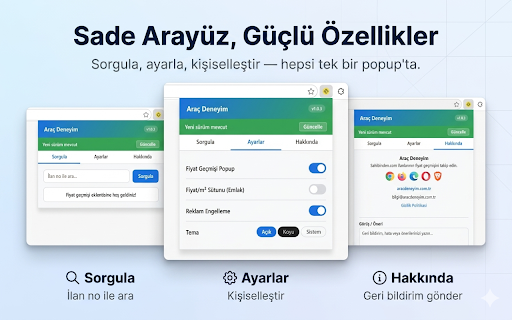 Araç Deneyim - Fiyat Geçmişi :: Sahibinden.com vasıta ve emlak ilanlarının fiyat geçmişini takip edin.