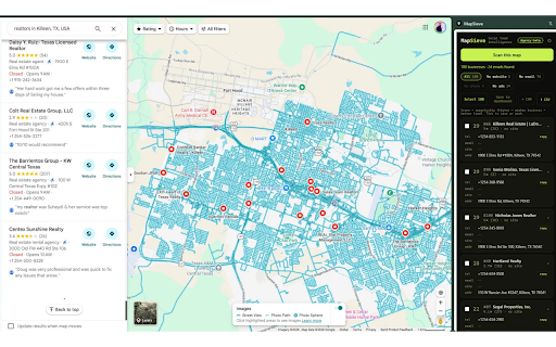 MapSieve :: Scan Google Maps, score local businesses on the gaps that cost them leads, and draft outreach.