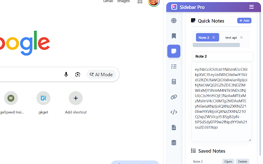 Sidebar Pro – Productivity Sidebar for Chrome :: A productivity sidebar extension for Chrome to quickly access bookmarks, tools, websites, and extensions without switching tabs.