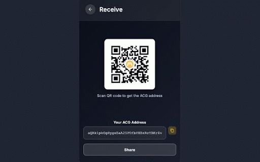ACG Wallet :: Secure ACG cryptocurrency wallet with anti-phishing protection
