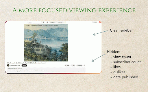 YouTube Language Filter :: Find YouTube videos in a selected language, minimize distractions on YouTube. Optionally also filter by country.