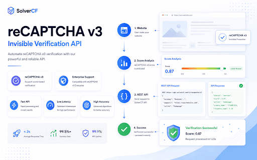 SolverCF :: Automatically solve Cloudflare Turnstile, Google reCAPTCHA v3, and reCAPTCHA v3 Enterprise challenges via solvercf.com.
