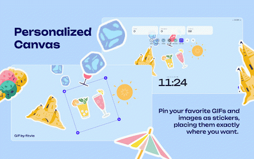 Focustop: Your Perfect Focus Space :: A custom new tab and powerful focus filters. Enjoy stickers, ad hiding, YouTube and Google search blur, and a focus timer for free.