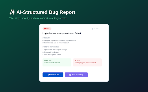 Yakdam Capture :: Capture every bug. Push instantly. AI-powered QA for Yakdam Capture.