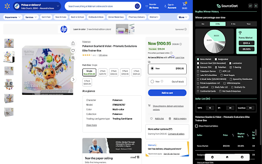 SourceDart: Walmart Sourcing for Sellers :: SourceDart gives Walmart sellers a sourcing edge — helping you invest with confidence by revealing what moves and what doesn’t.
