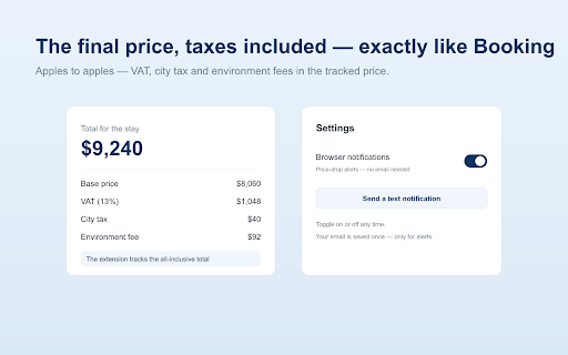 מעקב מחירי מלונות ב‑Booking.com | קהילת למטיילים :: מבית קהילת למטיילים — עקבו אחרי מחיר מלון ב‑Booking.com בלחיצה אחת, וקבלו התראה במייל ובדפדפן כשהמחיר יורד.