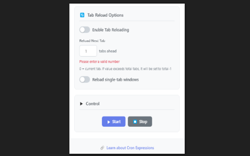 tabs auto switcher using cron expression :: Automatically switches tabs based on user-defined cron expressions