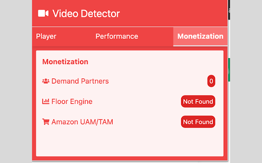 Video Parameters Detection :: Extension for Video Parameters Detection.