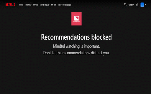 NetFix :: Control your Netflix viewing habits