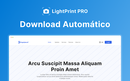 LightPrint Pro - Full Page Capture :: LightPrint Pro: Leve, rápido e confiável, é a ferramenta perfeita para suas necessidades de captura de paginas