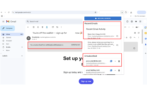 SpamTracker :: A Chrome extension for managing Gmail unsubscribe actions