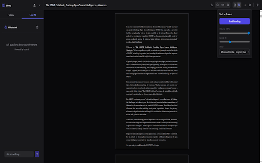 Document Reader :: **Overview**
- Name: Document Reader
- Type: Chrome extension (Manifest V3)
- Purpose: Fast, privacy-friendly reader for PDFs…