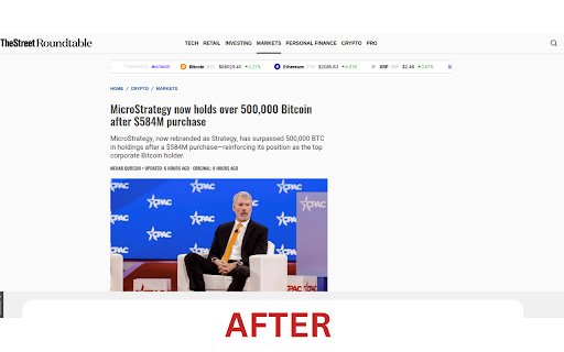 Ad Clean :: A clean, simple ad blocker with instant toggle and badge counter.