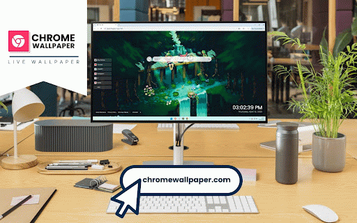 Pixel Forest Live Wallpaper :: Child enjoys peaceful picnic on wooden dock as turquoise waters flow through magical forest.