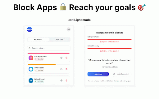 Weko Mindful Browsing :: ADHD-friendly extension to manage distracting sites. Set time limits, block websites, and improve focus with mindful browsing habits