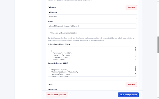 Data FillR :: Browser extension to automatically fill data into websites.