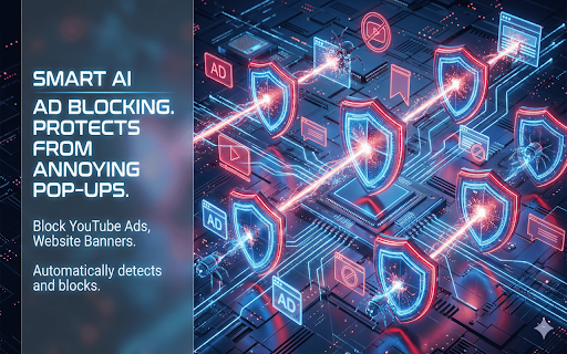 Global Adblocker AI :: Self-learning AI to detect trackers, block YouTube SSAI ads, and remove native ads.