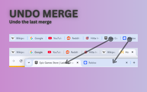 WindowMerger - Organize Tabs | Smart Merge | Ideal for Multiple Monitors :: Merge chrome tabs across windows and monitors.