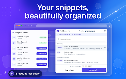 Text Expander :: Create Text Expander snippets with autotext and snippet shortcut logic to make each word expander workflow clearer in Chrome daily.