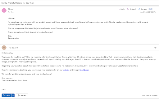 Talx2Me Outlook Smart Reply :: Adds an AI "Smart Reply" button to Outlook that generates quick, personalized replies. Set up at talx2me.com to get started.