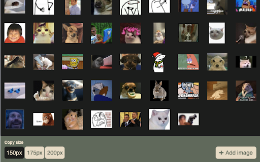 Easy Stickers :: Extension to save and access your favorite stickers, ready to share quickly.