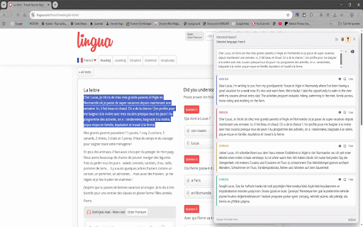 PolyglotSelect – Instant 4-Language Translator :: Instantly translates text you select on any web page into 4 languages. Supports Google and Microsoft Translator.