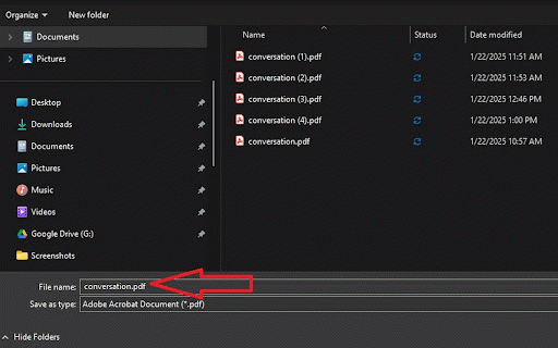 Chat Conversation Exporter :: Export chat conversations from various LLM platforms (Markdown, PDF, HTML, JSON)