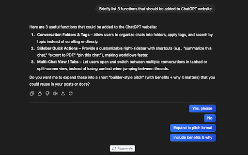 GPTMaster - ChatGPT Pin, Smart Follow-up, Timestamp, Folder, Search :: Powerful ChatGPT toolbox with One-click Smart Follow-ups, Message Timestamps, Folder Organization, Pinned Chats, Search, and more.