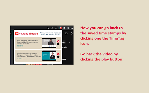 Youtube TimeTag :: Mark your favorite YouTube timestamps. Get back to them anytime, anywhere.