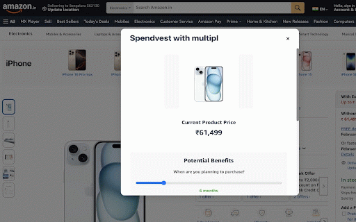 Spendvest :: Save for your next purchase with ease!
